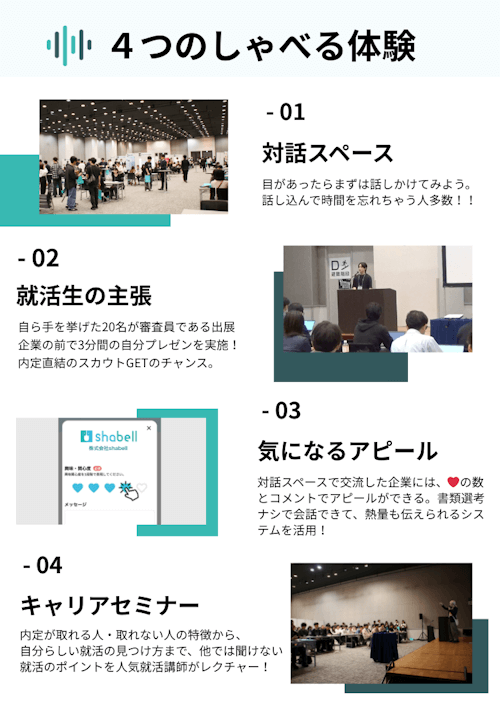 しゃべる就活フェスタ